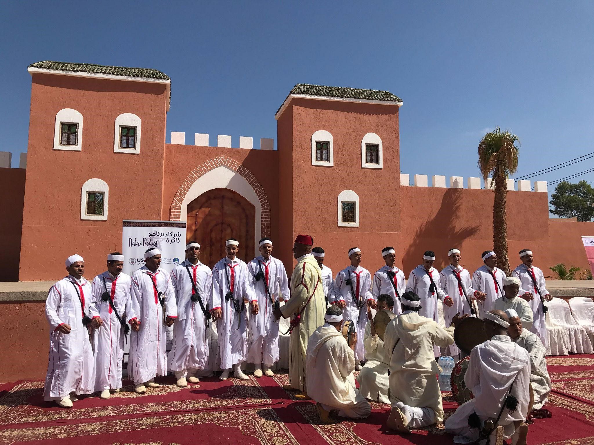 The Ahwach Dance in Aoulouz, Taroudant